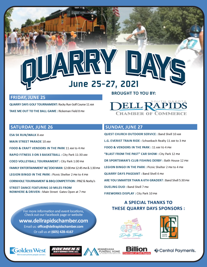 Quarry Days Dell Rapids Chamber of Commerce