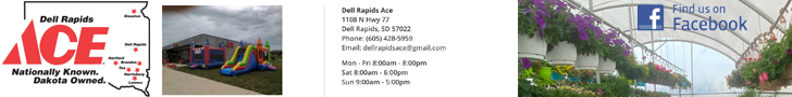 Dell Rapids Ace Hardware Advertisement