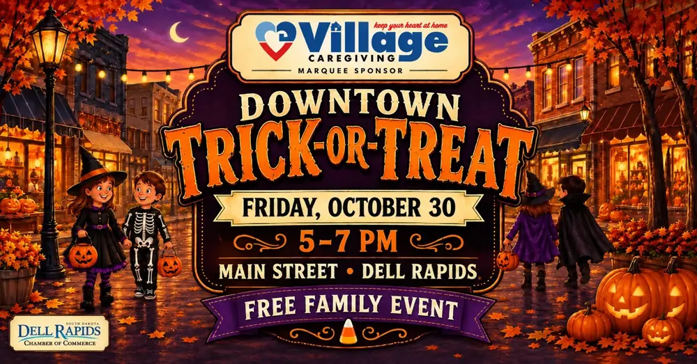 Downtown Trick or Treat in Dell Rapids